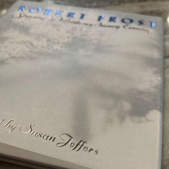 Stopping by Woods on a Snowy Evening By Robert Frost Illustrated Hardcover New - Picture 2 of 13